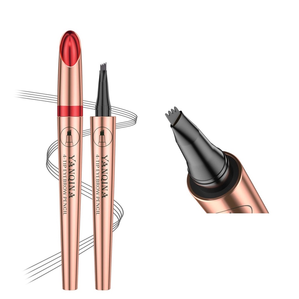 Liquid Microblading Eyebrow Pencil. Waterproof, Long-Lasting